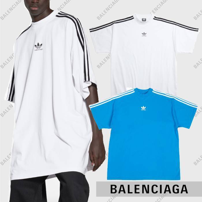 コラボ【BALENCIAGA】× adidas オーバーサイズ Tシャツ