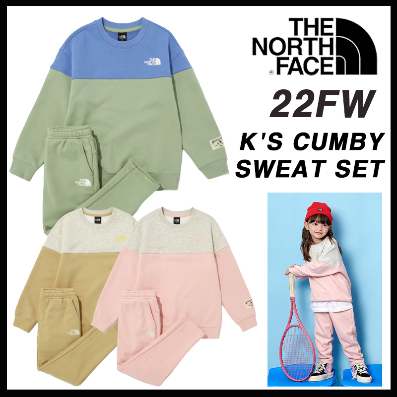【THE NORTH FACE】★K'S CUMBY SWEAT SET / NM5MN53S