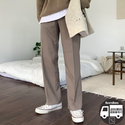 パンツ・ボトムスその他 IONSEOUL May bizo Belt Slacks (4 colors) BBW35