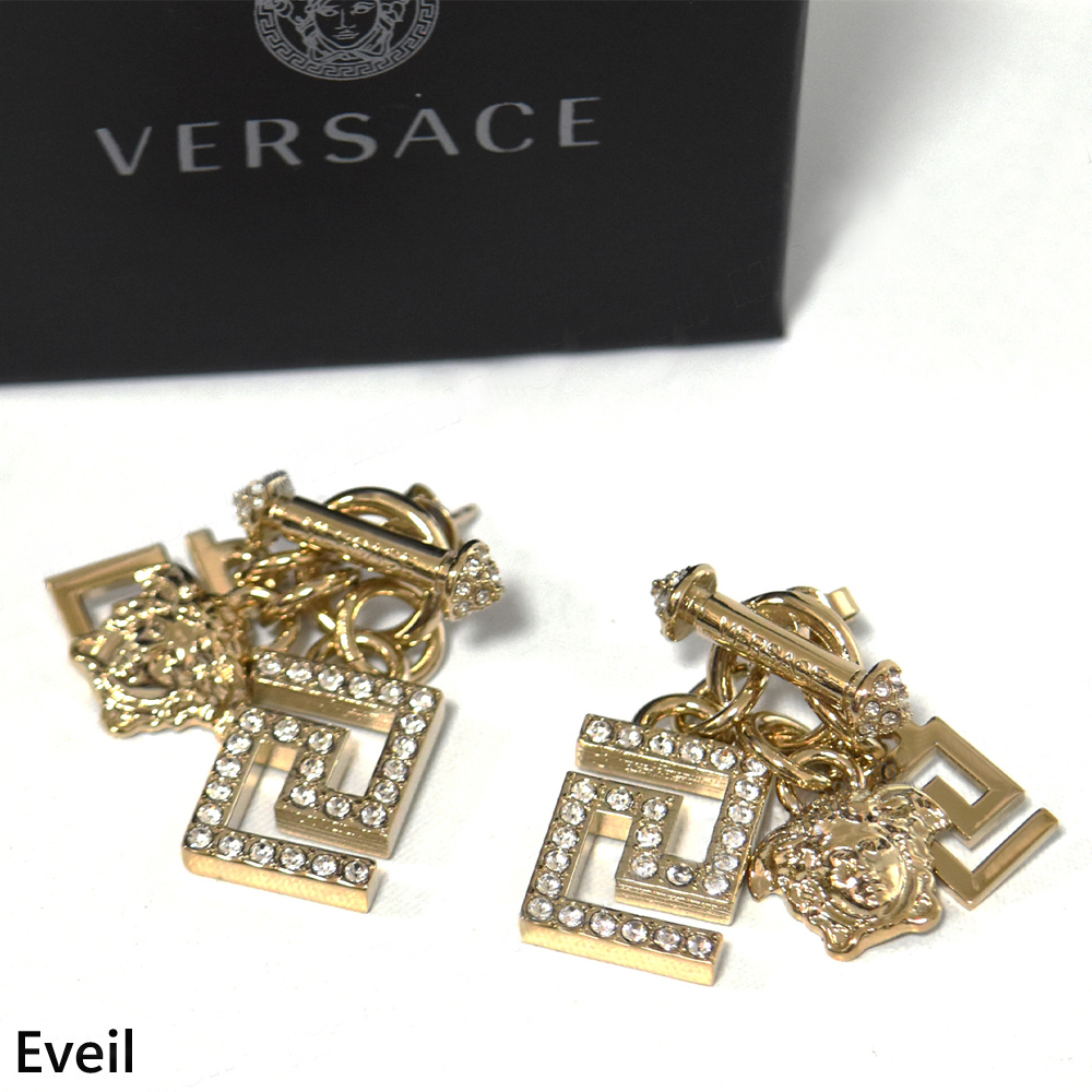 新品、未使用 クリスマスプレゼント 【VERSACE】ピアス ビジュー