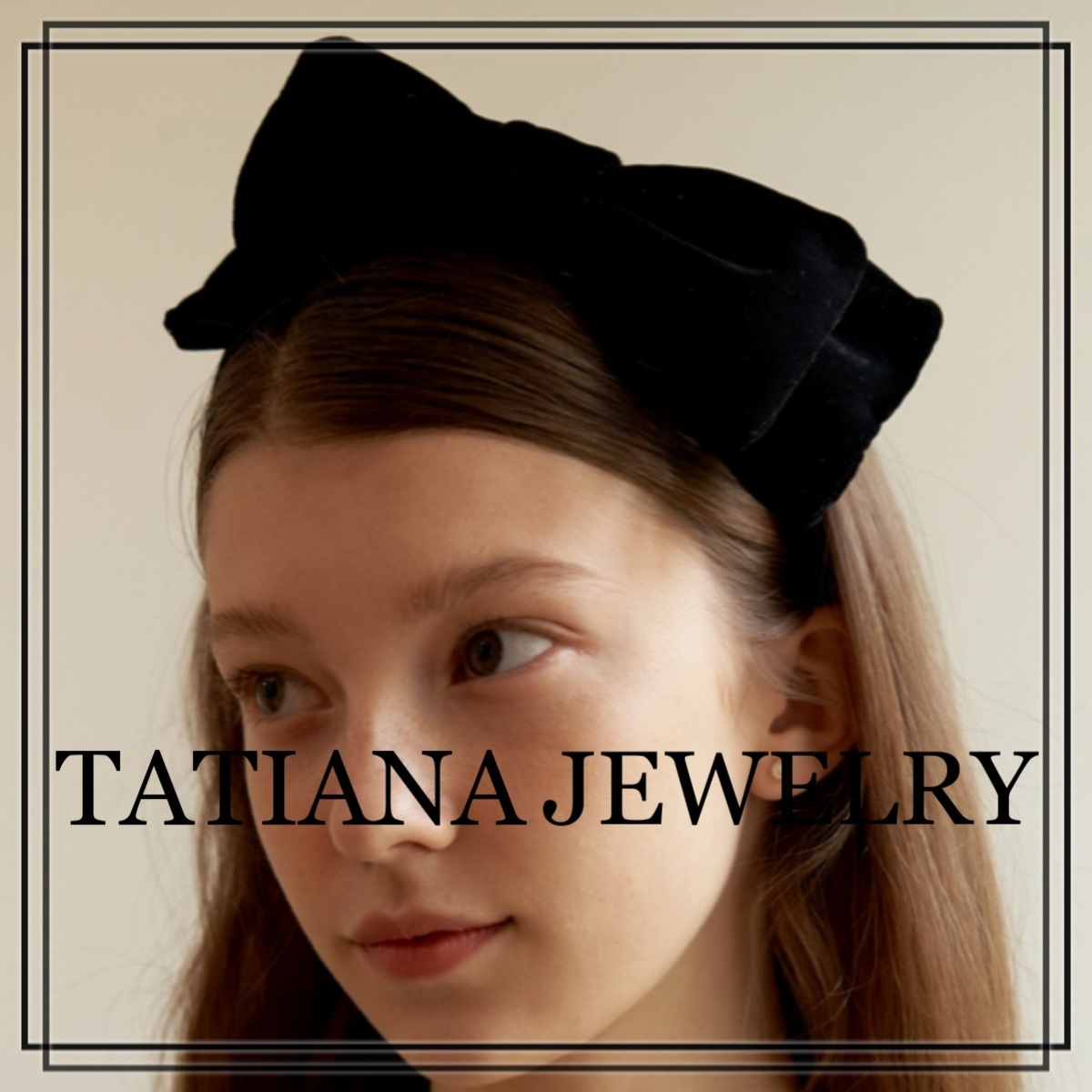 【TATIANA】Elizabeth Ribborn Velvet Hair Band 韓国