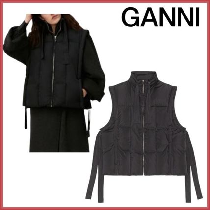 Ganni(ガニー) ダウンベスト(レディース) - 海外通販のBUYMA