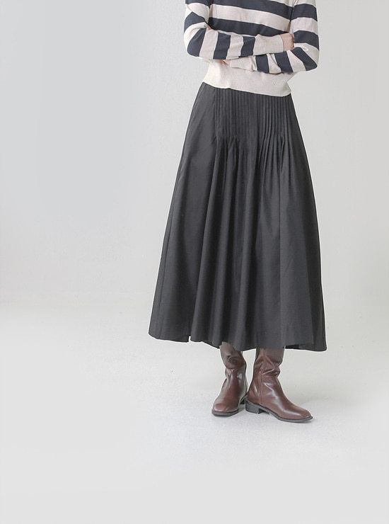 【THE MOZZ】Kid Pintuck Skirt THE MOZZ】eve pintuck skirt