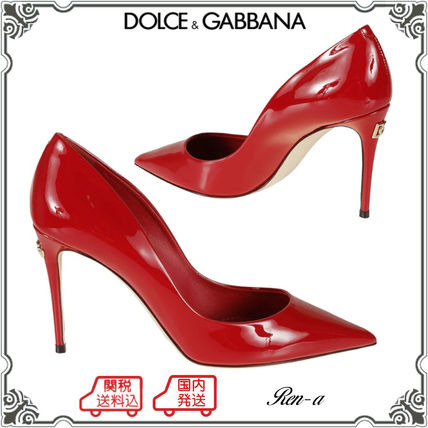 レッド(赤)系 Dolce & Gabbana(ドルチェ&ガッバーナ) パンプス ...