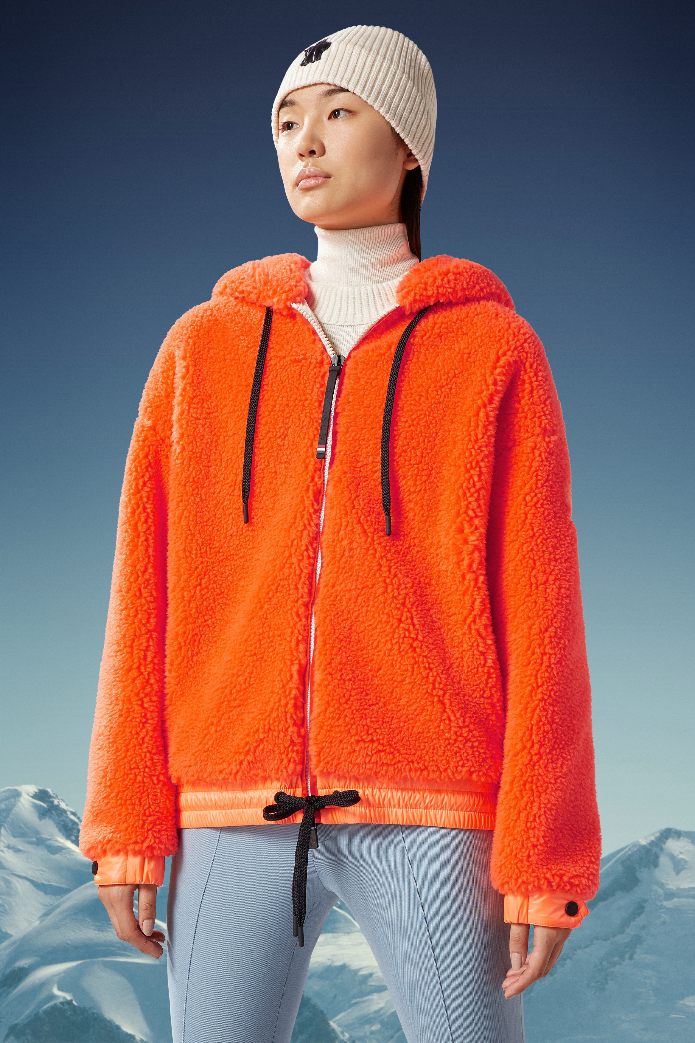 MONCLER GRENOBLE 2022/23秋冬新作 異素材MIXダウン入りパーカー MONCLER GRENOBLE 2022/23秋冬 フード付きダウンジャケットTHURN
