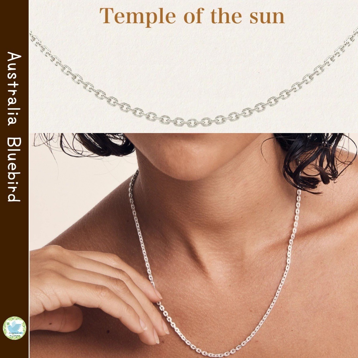 日本未入荷★TEMPLE OF THESUN★Dante Chain シルバーネックレス