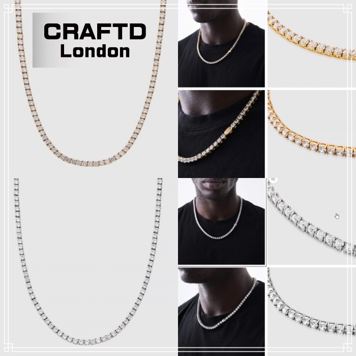 【CRAFTD London】Tennis チェーン 5mm 2色