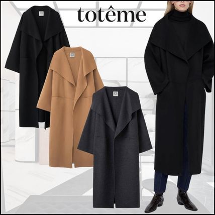 カシミヤ toteme x コート(レディース) - 海外通販のBUYMA