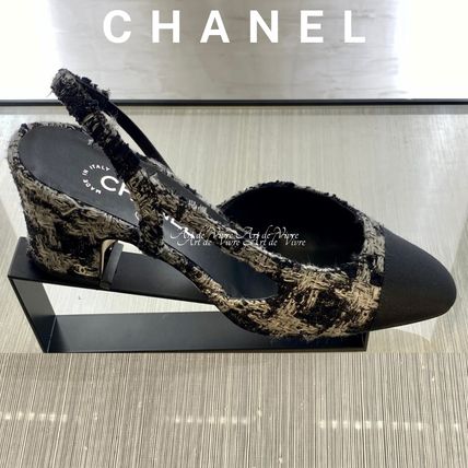 ツイード CHANEL(シャネル) 靴・シューズ(レディース) - 海外通販のBUYMA