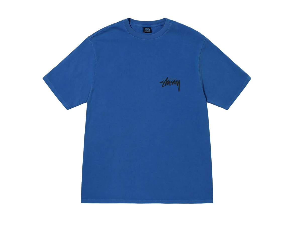 ★大人気★Stussy CLUB CROWN PIGMENT DYED TEE STUSSY (ステューシー) CLUB CROWN PIG. DYED TEE 1904854