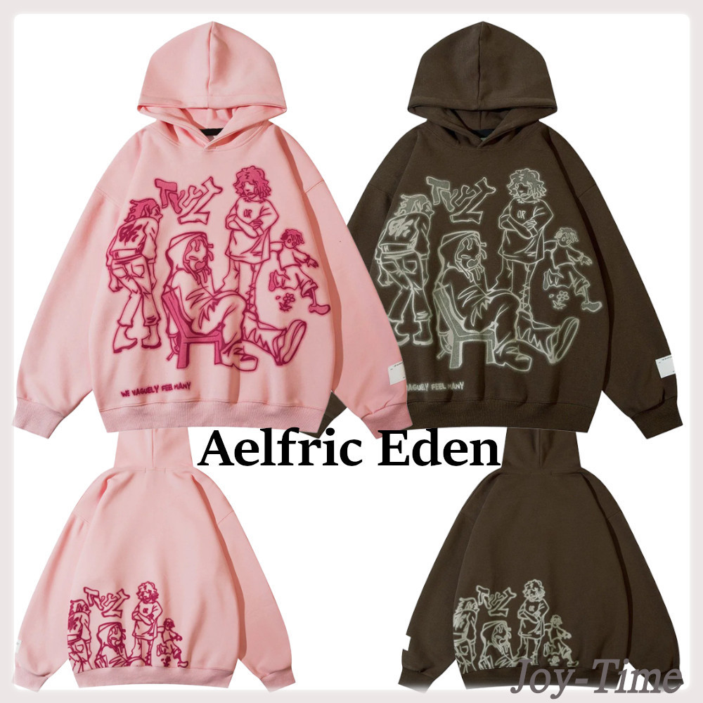 関税-送料込★Aelfric Eden★キャラクタープリント パーカー