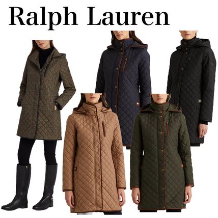 キルティング Ralph Lauren x コート(レディース) ブルゾン(レディース ...