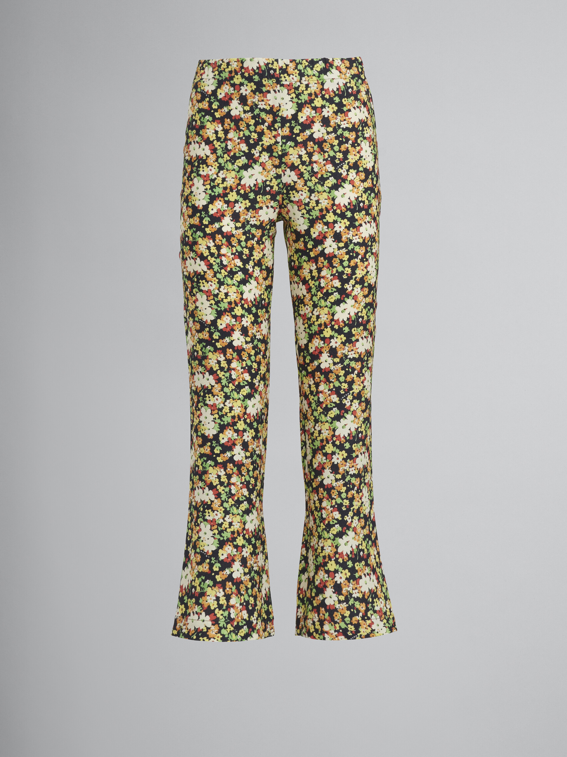 MARNI☆プリントクロップドパンツ | thelofttown.com