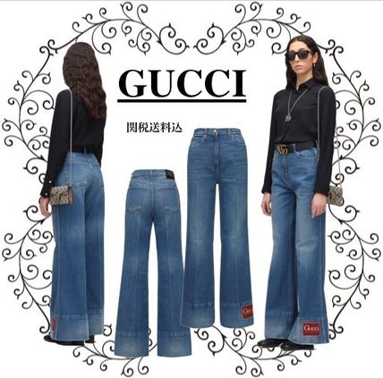 フレア GUCCI x デニム・ジーパン(レディース) - 海外通販のBUYMA