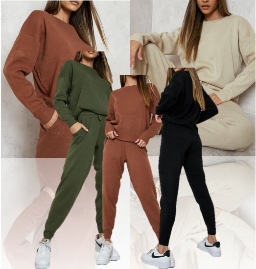 boohoo(ブーフー) ニットトラックスーツ 上下セット 関税送料込
