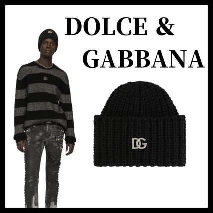 Dolce & Gabbana(ドルチェ&ガッバーナ) ニットキャップ・ビーニー ...