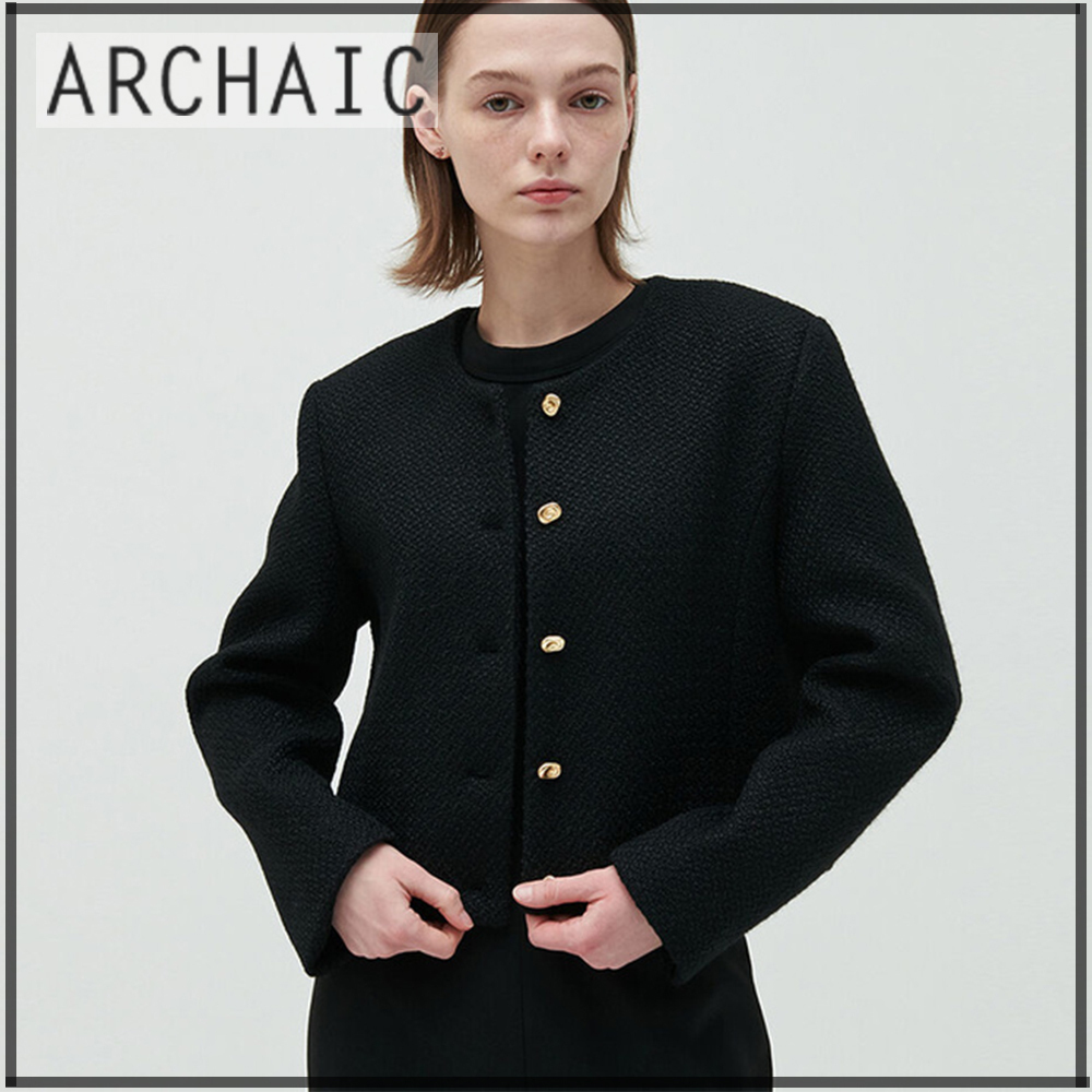【ARCHAIC】 spring tweed jacket ■韓国ブランド■