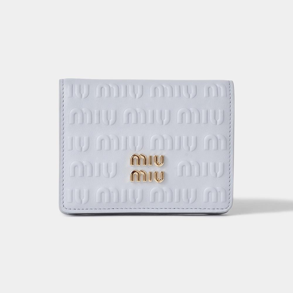 ★ MiuMiu ★ ロゴ付き レディース 財布【多色在庫】
