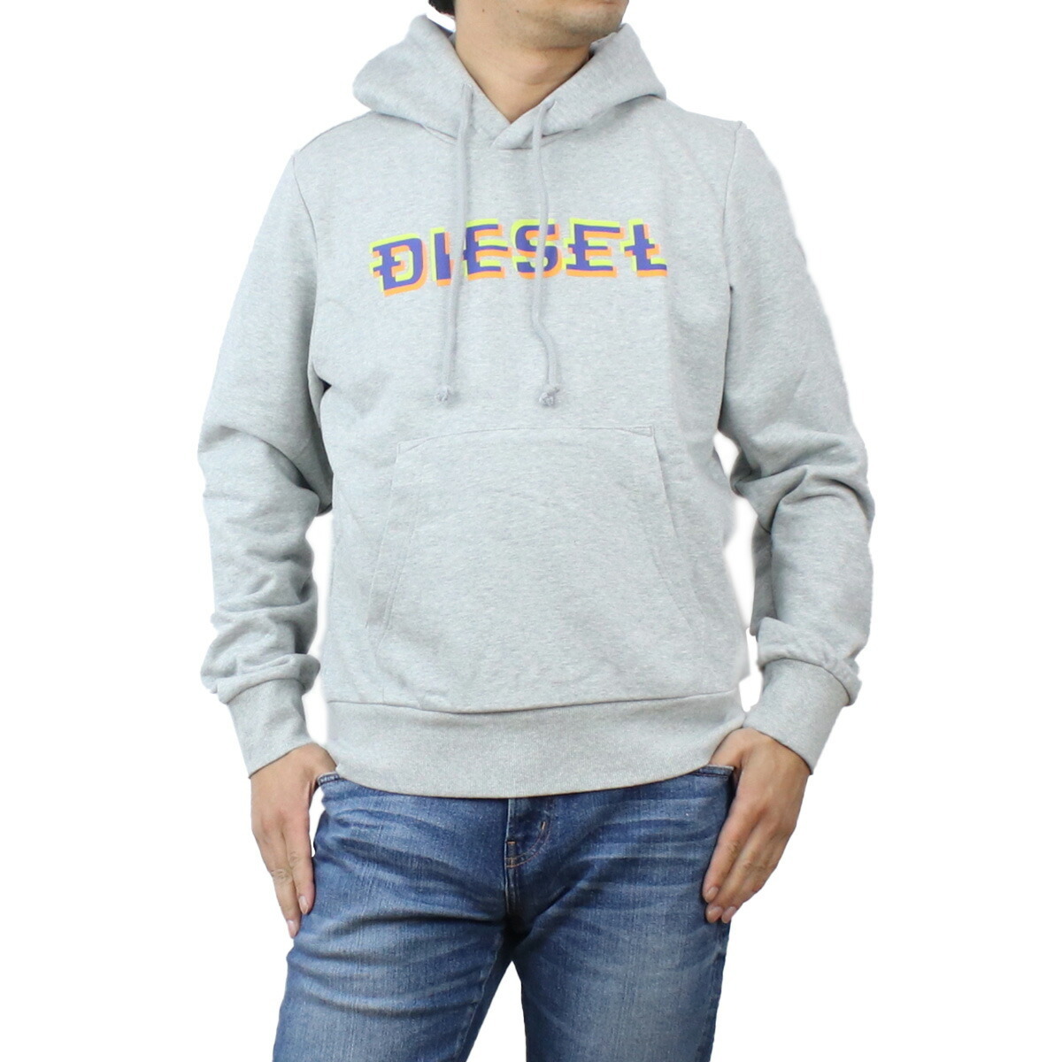 【国内即発】DIESEL ロゴ パーカー A06510 9CB