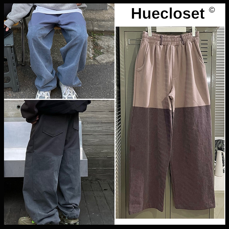 【HUECLOSET】送料・関税込★ハーフツートンパンツ