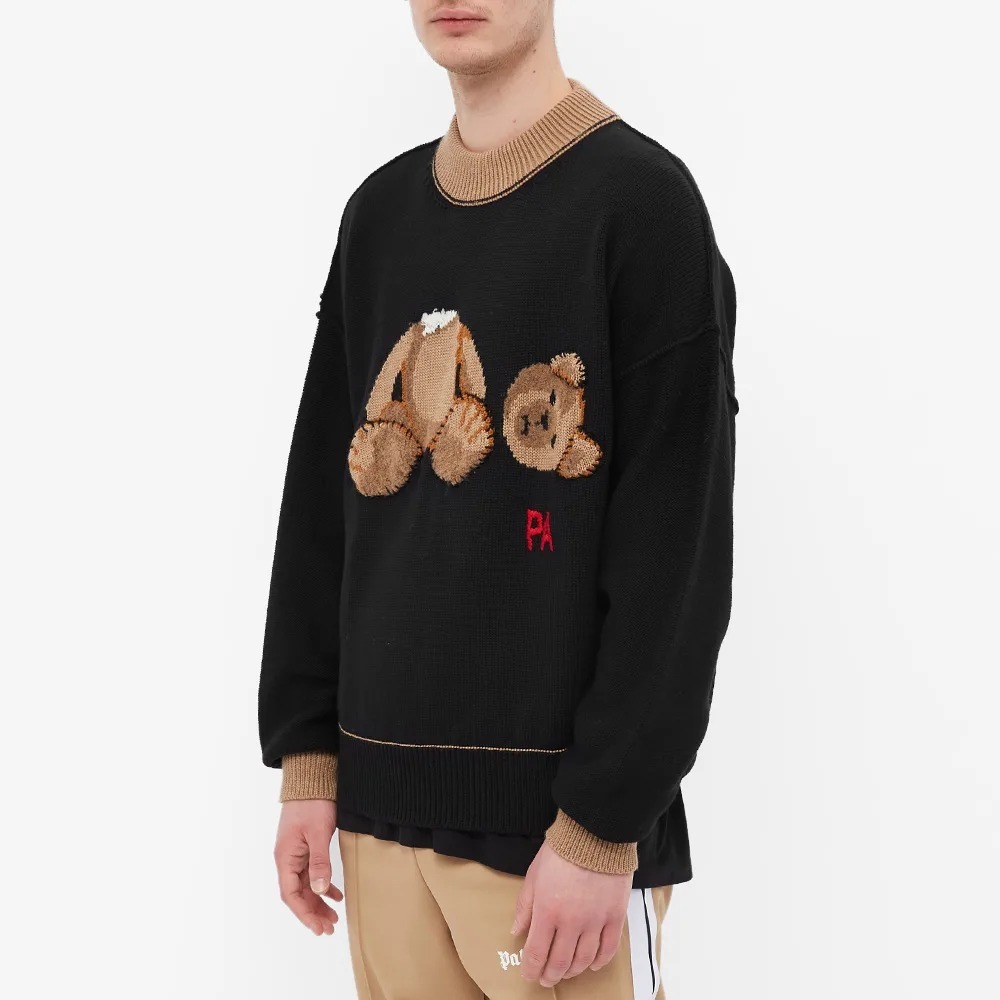 新品、未使用 クリスマスプレゼント PALM ANGELS KILL THE BEAR クルー