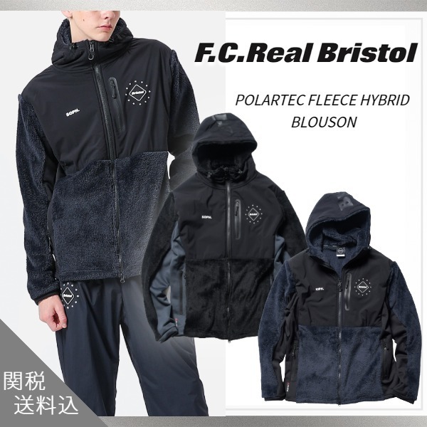 F.C.R.B. POLARTEC FLEECE HYBRID BLOUSON - yanbunh.com