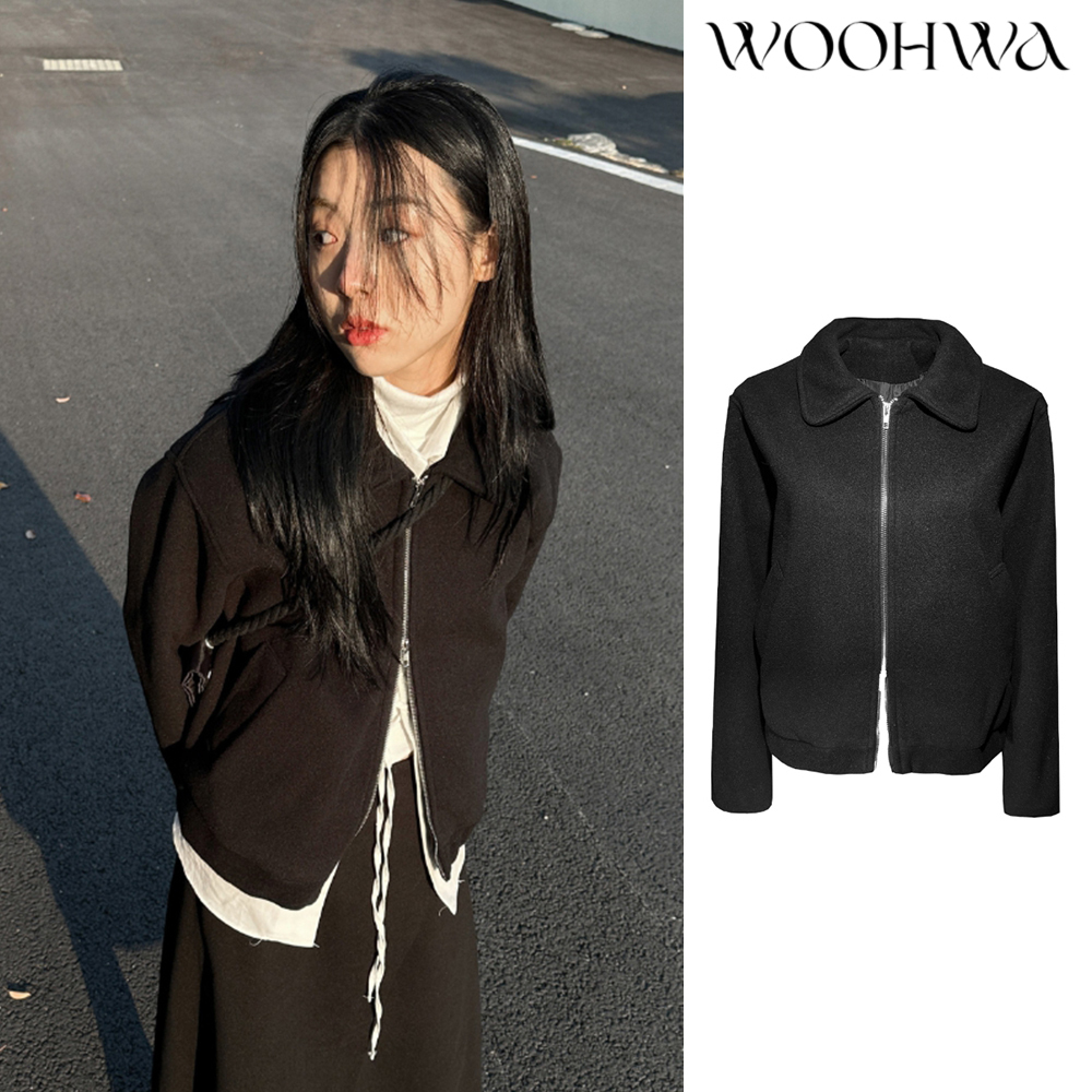 【WOOHWA】BOWID 2WAY ZIP BLOUSON