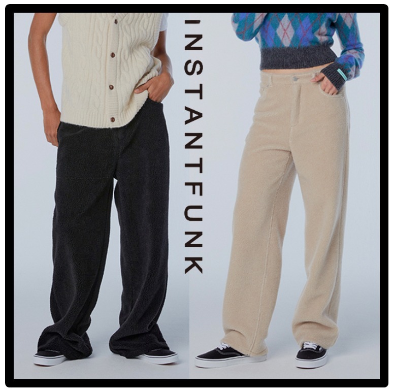 ☆送料・関税込☆INSTANTFUNK★Ms Faux-shearling pants★パンツ