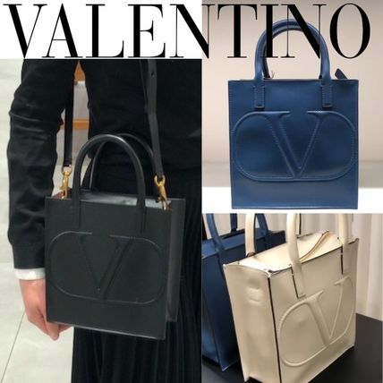 カーフスキン VALENTINO(ヴァレンティノ) ハンドバッグ(レディース ...
