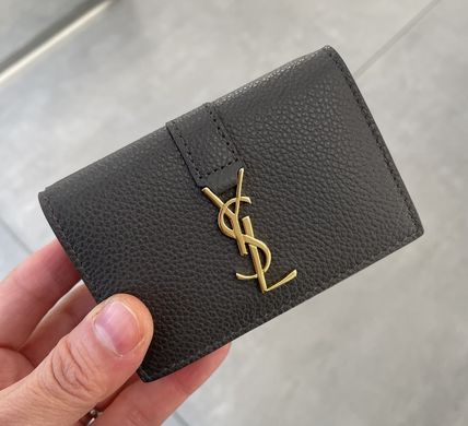 三つ折り Saint Laurent(サンローラン) 折りたたみ財布(レディース