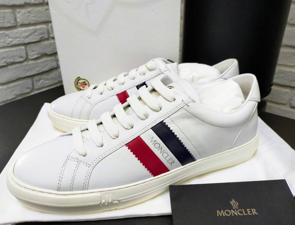 MONCLER(モンクレール)ニューモナコ スニーカー ロゴ メンズ-