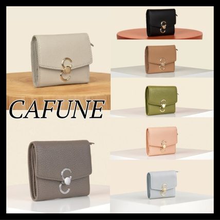 【CAFUNE】Double-C ウォレット 三つ折り財布