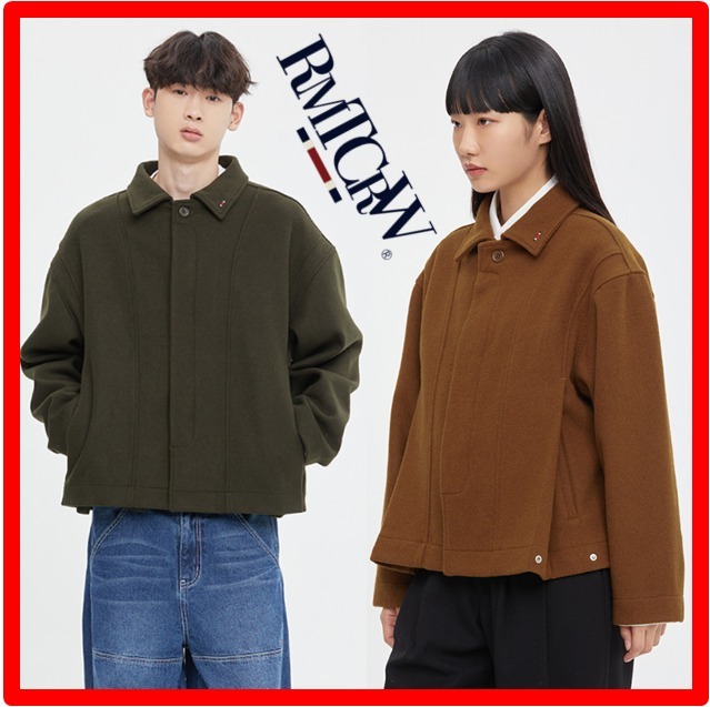 ☆人気☆【ROMANTIC CROWN】☆DOUBLE LAYER WOOL JACKE.T☆