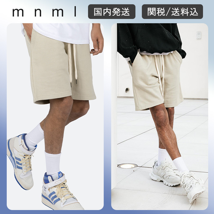 大人気！mnml ★アクティブ スウェット ショーツ★クーポン付き