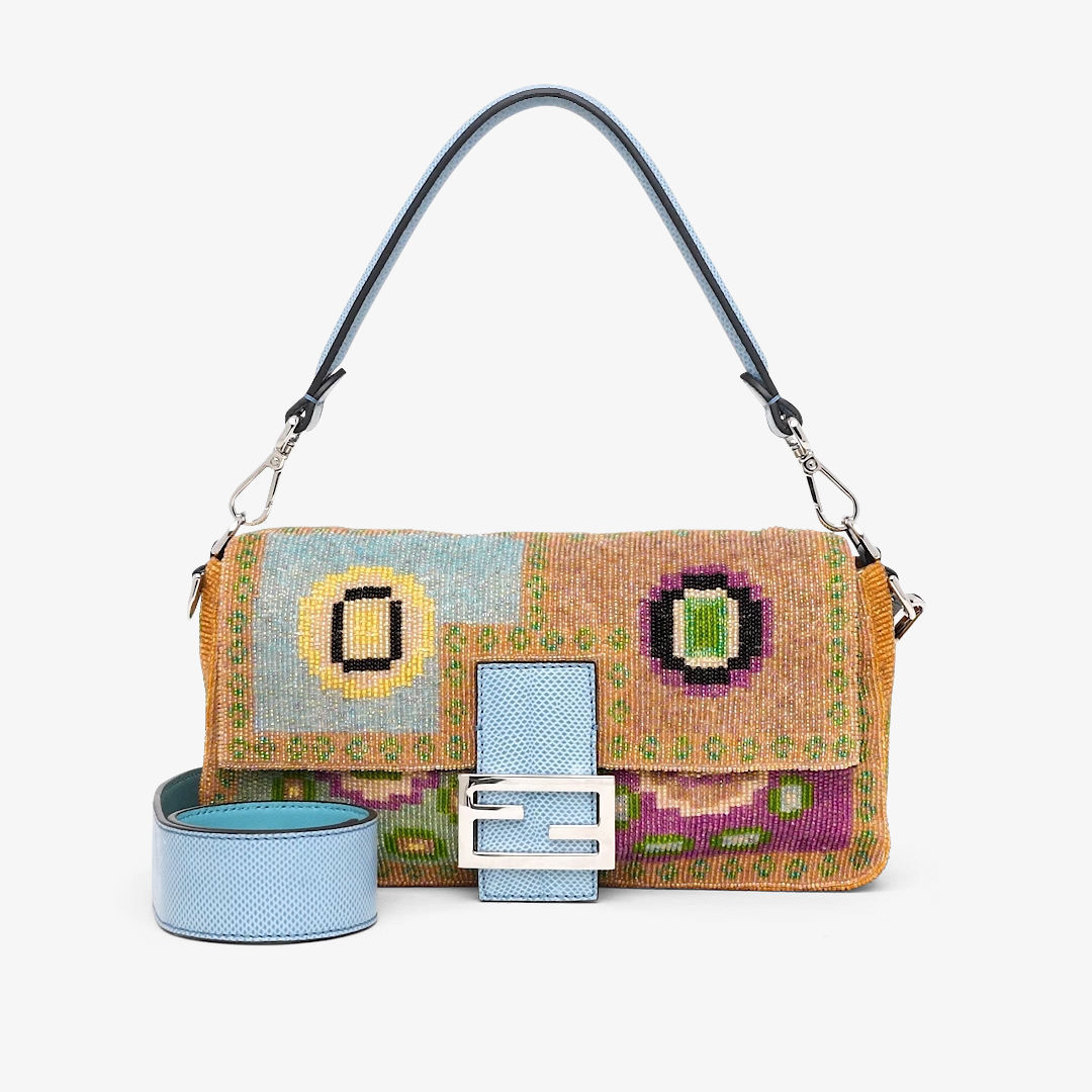 すぐ届く☆【FENDI】マルチカラービーズのRe-Editionバッグ - www ...