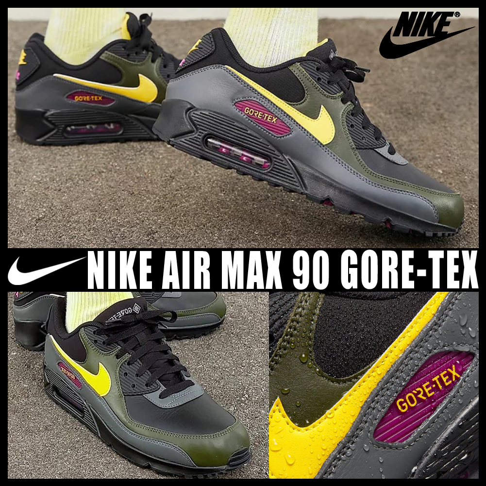 ◆関税/送料込◆NIKE AIR MAX 90 GORE-TEX BLACK◆大人気◆