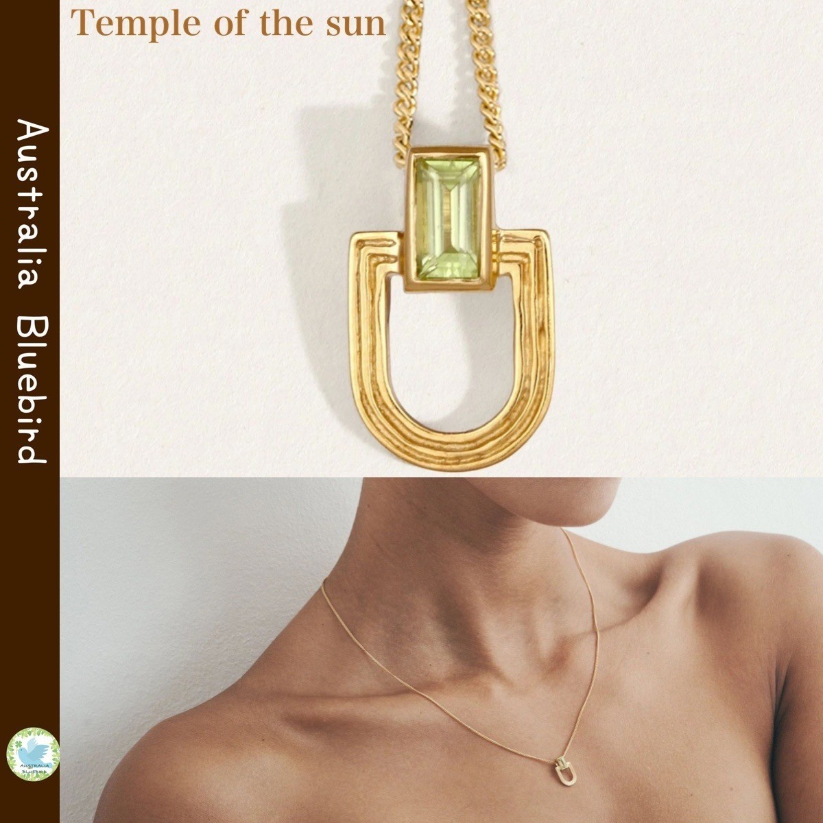 日本未入荷★TEMPLE OF THE SUN★Vault Gold ゴールドネックレス