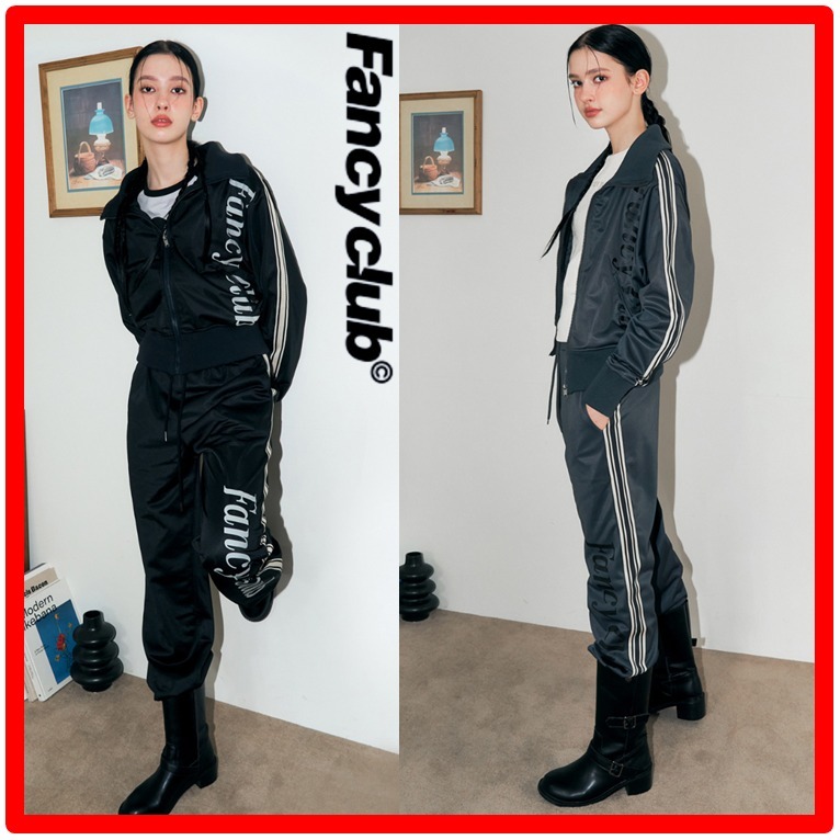 ☆【NASTY FANCY CLUB】☆LINE JERSEY TRACK TRAINING SET-U.P☆