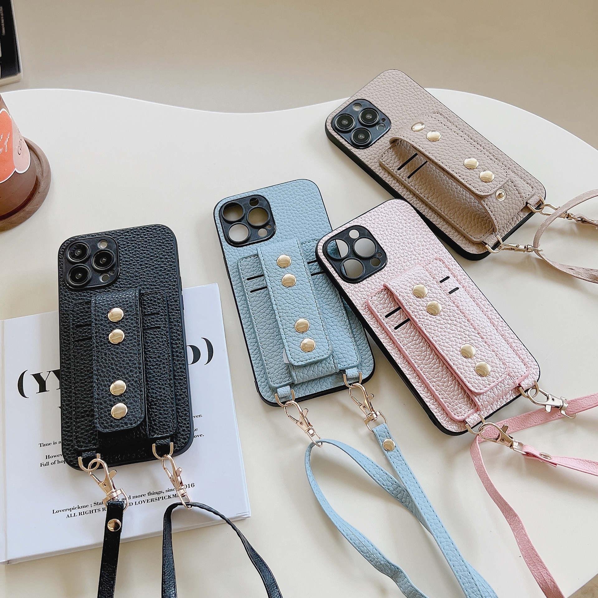 ○買い付け店舗○ iPhone ケース カード収納 ショルダー iPhone14pro