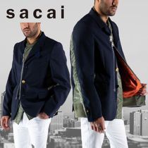 sacai サカイ ドッキング スーツ MA ジッパー ジャケット sacai