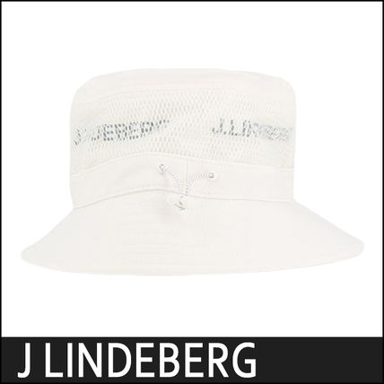 ホワイト（白）系 J.LINDEBERG(ジェイリンドバーグ) ハット