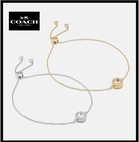 クリスマスプレゼントに 【COACH】キレイな 高見え ブレスレット