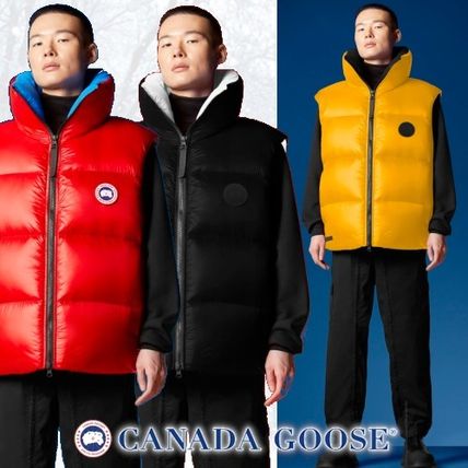 ブラックラベル CANADA GOOSE(カナダグース) ダウンベスト(メンズ ...