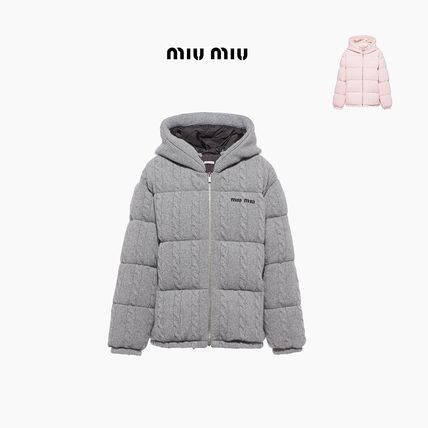MiuMiu(ミュウミュウ) ダウンジャケット・コート(レディース) - 海外 ...