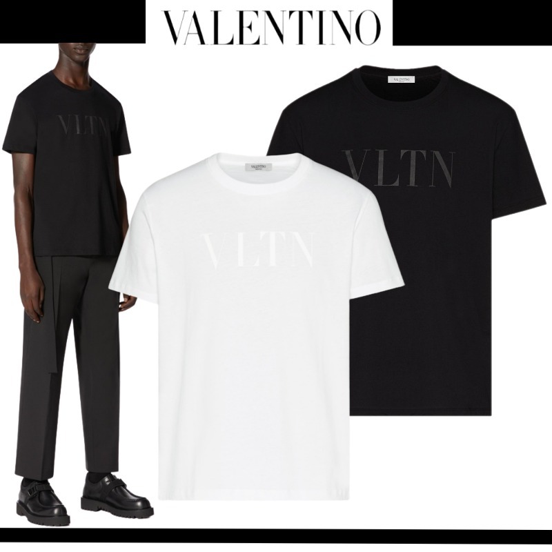 最旬トレンドパンツ 新品、未使用 【VALENTINO】VLTNプリント コットン ...