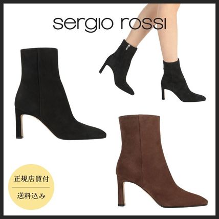 Sergio Rossi(セルジオロッシ) ショートブーツ・ブーティ(レディース ...