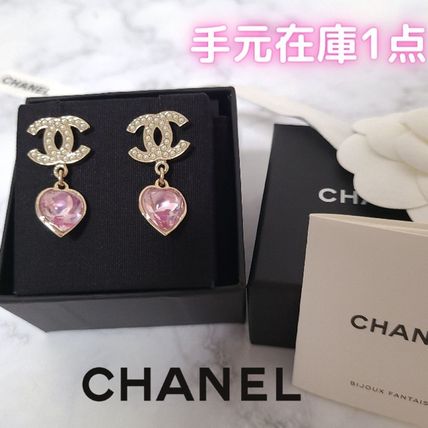 ピンク系 CHANEL(シャネル) ピアス(レディース) - 海外通販のBUYMA