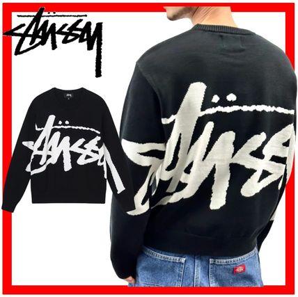 ブラック（黒）系 STUSSY(ステューシー) ニット・セーター