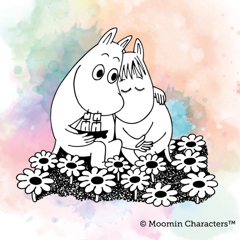 【Lumoava x Moomin】ムーミン「Love」のピアス 2022AW】Lumoava x Moomin/ ピアス