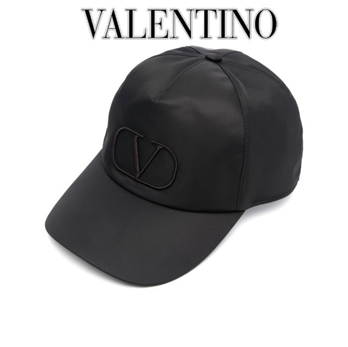 ☆SALE☆【送料関税無料】VALENTINO Vロゴ キャップ 帽子 キャップ